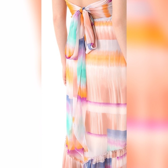 12th St. by Cynthia Steffe Silk Tieback Dress - Picture 4 of 8